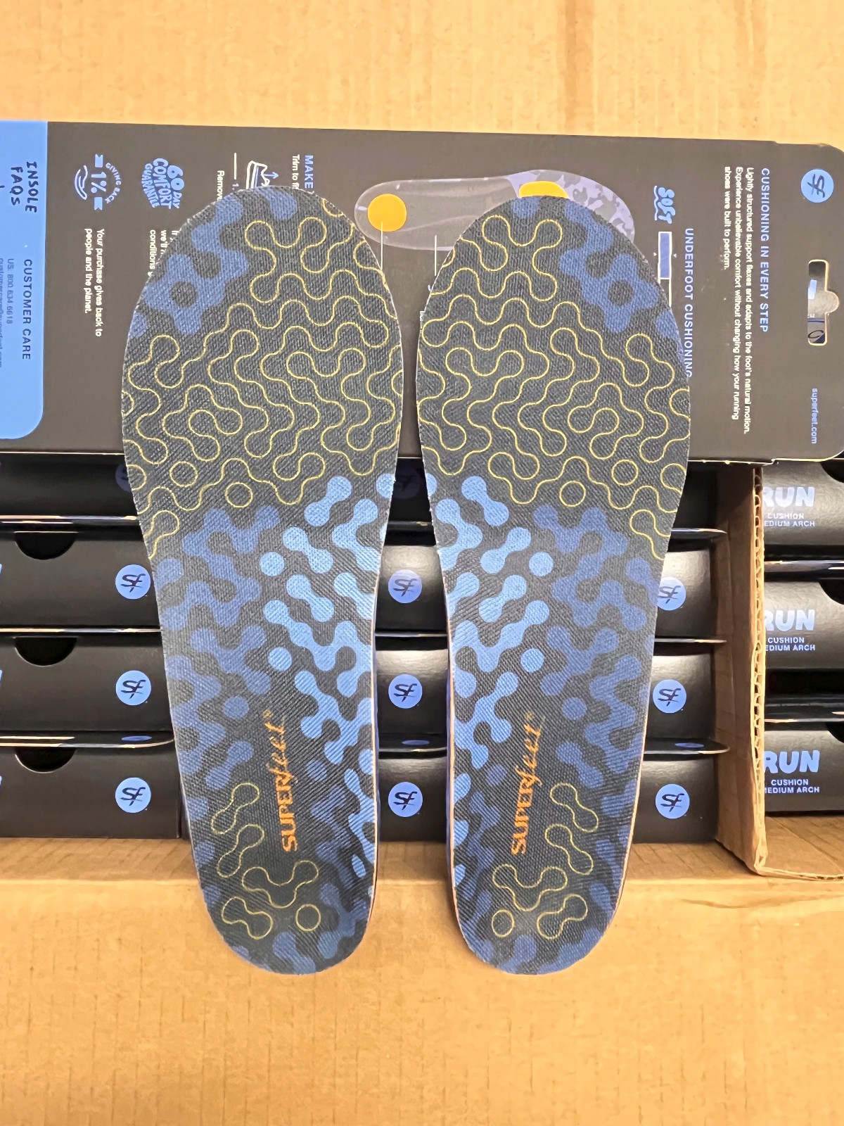 Superfeet RUN SHOE Insoles inserts Various SIZES
