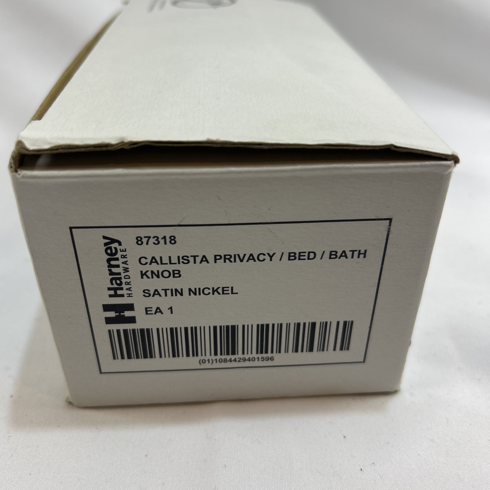 Harney Hardware Calista Privacy Knob Satin Nickel