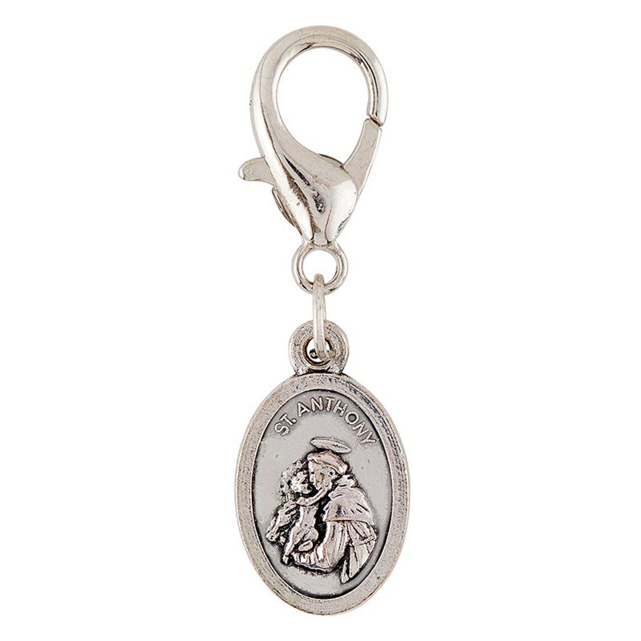 St. Francis/St. Anthony Pet Collar Charm - 1 1/2" High (N1099)