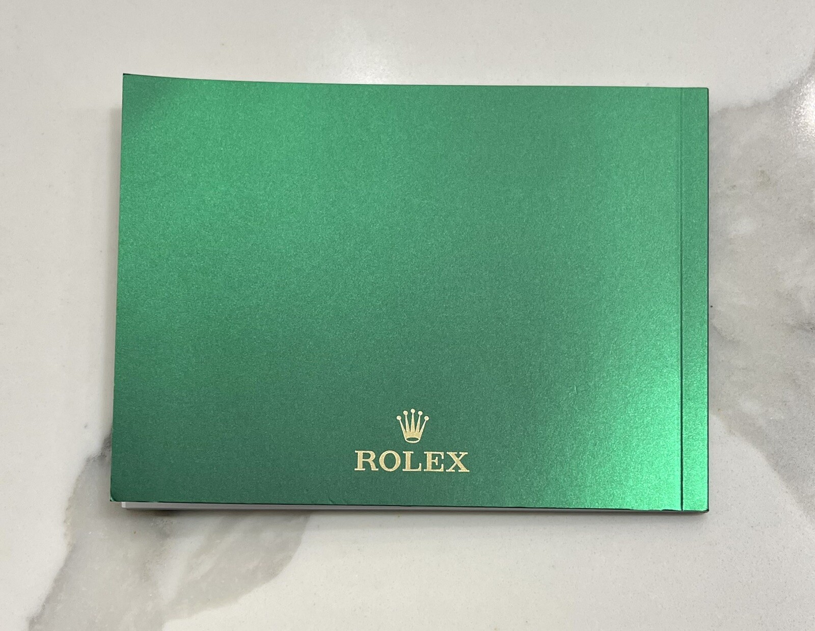 OEM New Style Rolex Oyster Perpetual Booklet 124300 126000 Card Holder TAG NEW