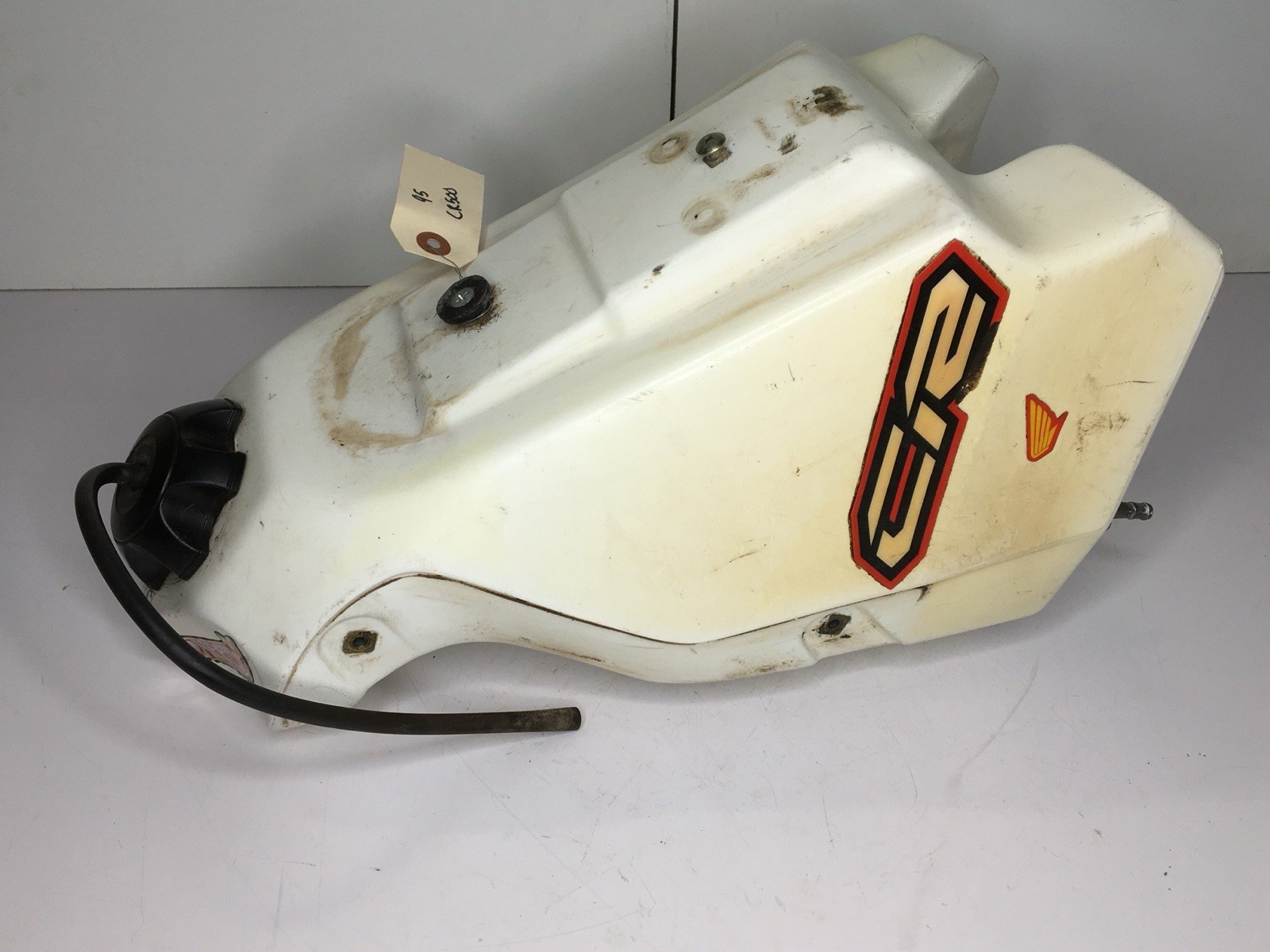 ☑️ 1995 95 Honda CR500 CR 500 OEM Fuel Petrol Gas Tank Canister Petcock Cap