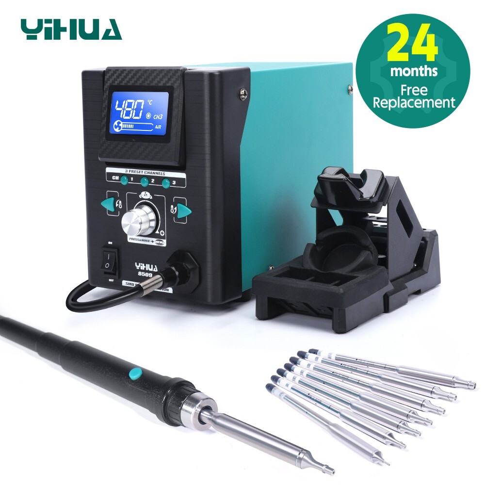 YIHUA 8509-I Precision Hot Air Rework Station Hot Air Gun Digital Display BGA
