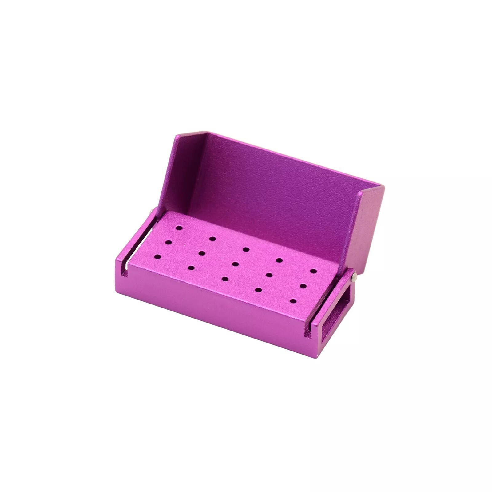 Dental Bur Holder Block Disinfection Box 10/15/16/24/30/56/100/142/152 Holes