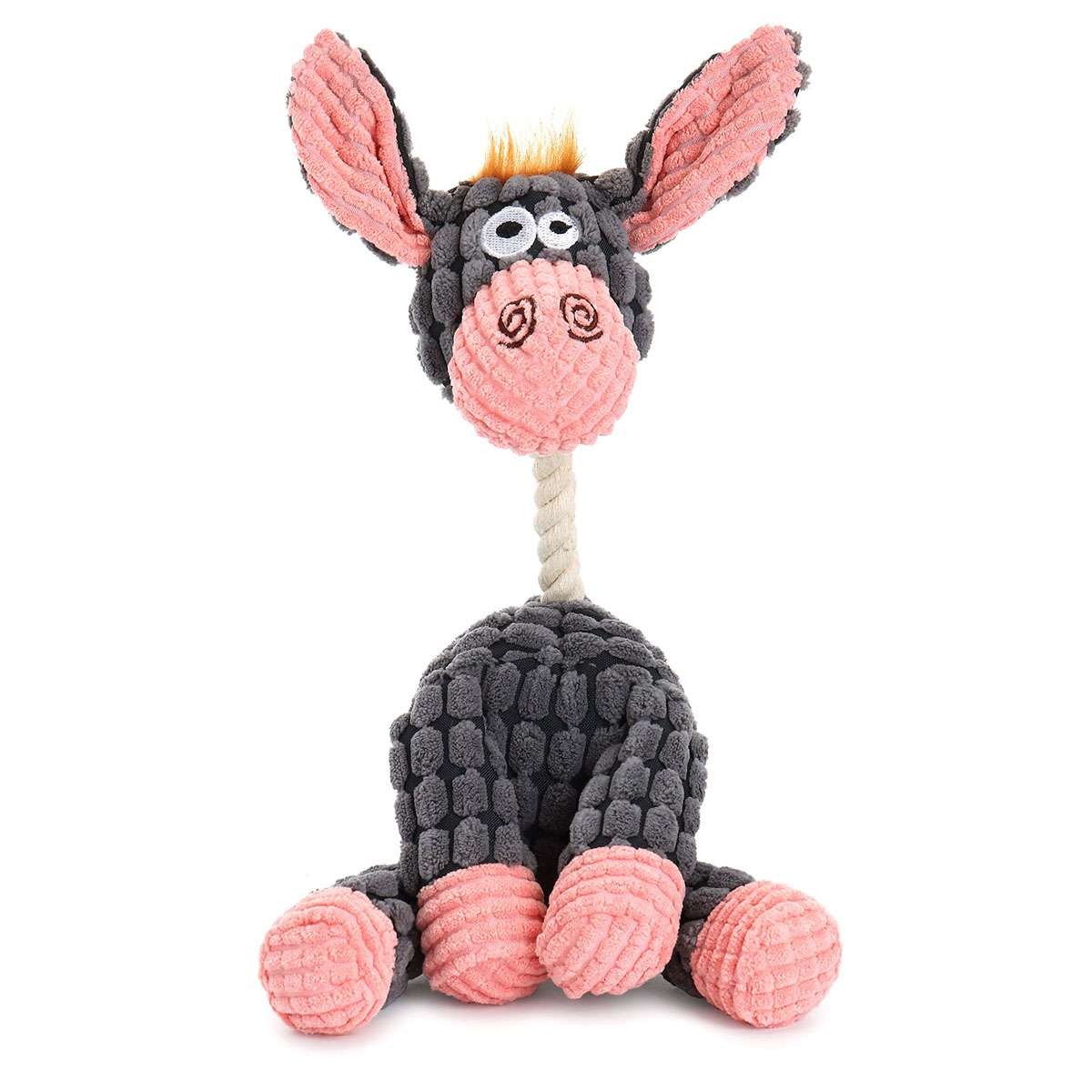 Dog Chew Toy Squeaky Plush Toys Plush for Aggressive Chewers Chew Guard Pet Toys