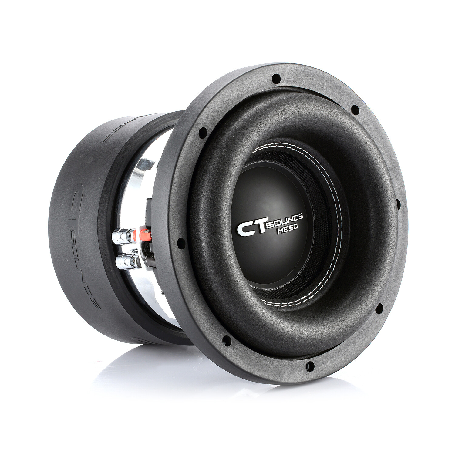 CT Sounds MESO-8-D2 1600 Watt Max Power 8 Inch Car Subwoofer - Dual 2 Ohm