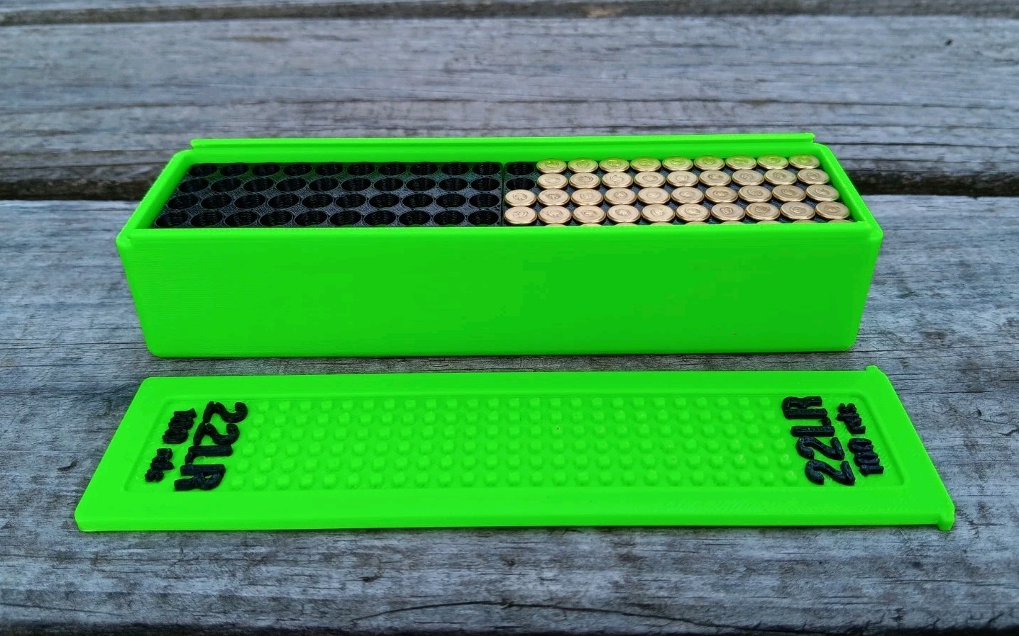 22LR Ammo Box 100rd Capacity (3 Pack)