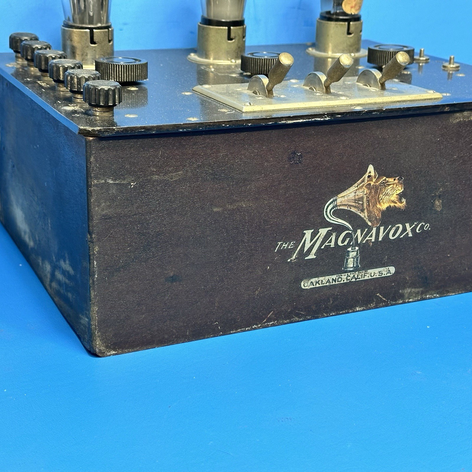 1920s MAGNAVOX AC3 AC 3 TUBE EXPOSED AMPLIFIER