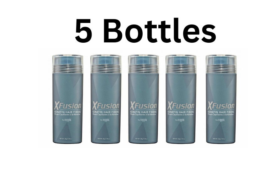 XFusion Keratin Black Dark Brown Medium Brown Hair Fiber Fiber 28g Fast Shippi