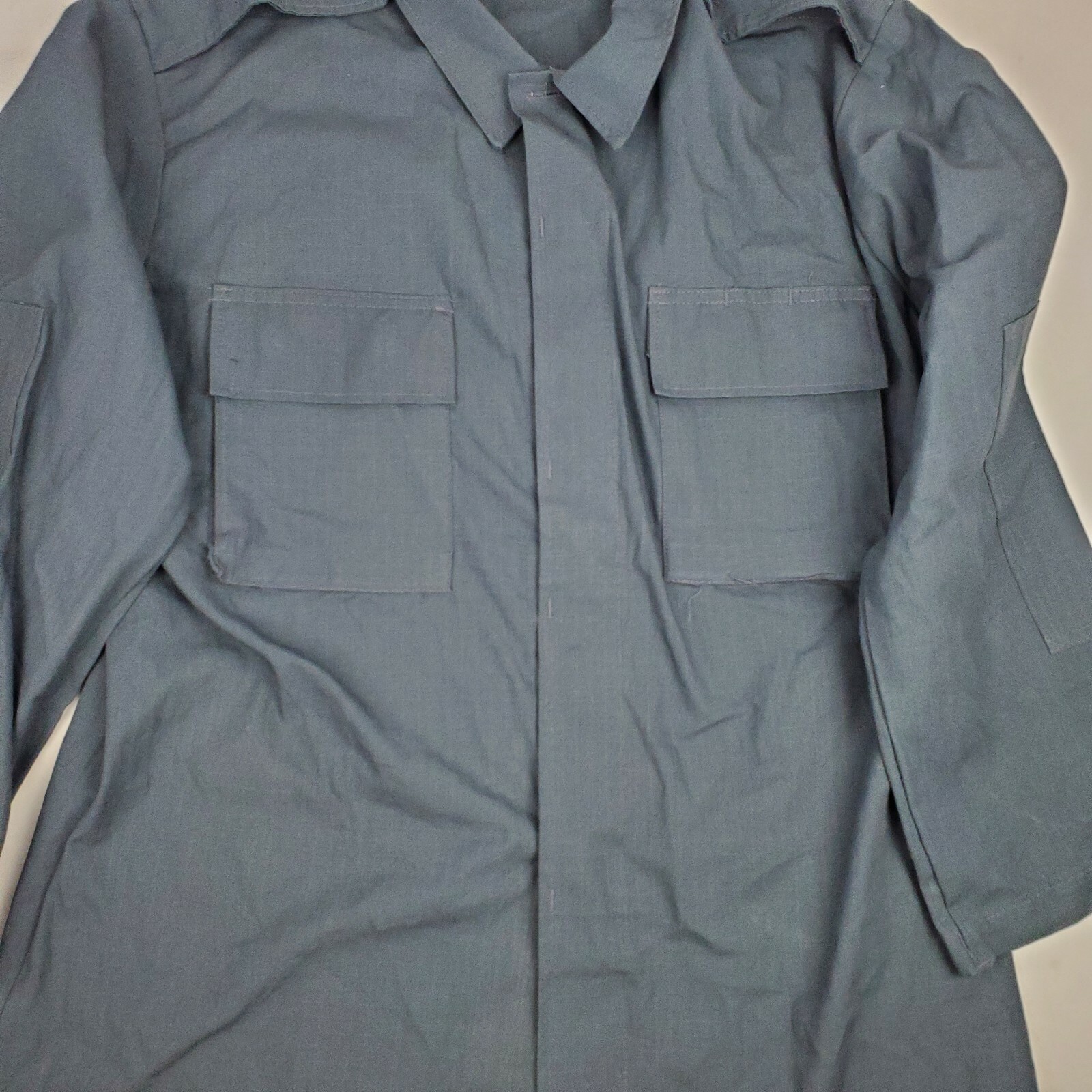NWOT Military Tactical Shirt Grey Combat Coat Sz Medium Regular Long Sleeve USA