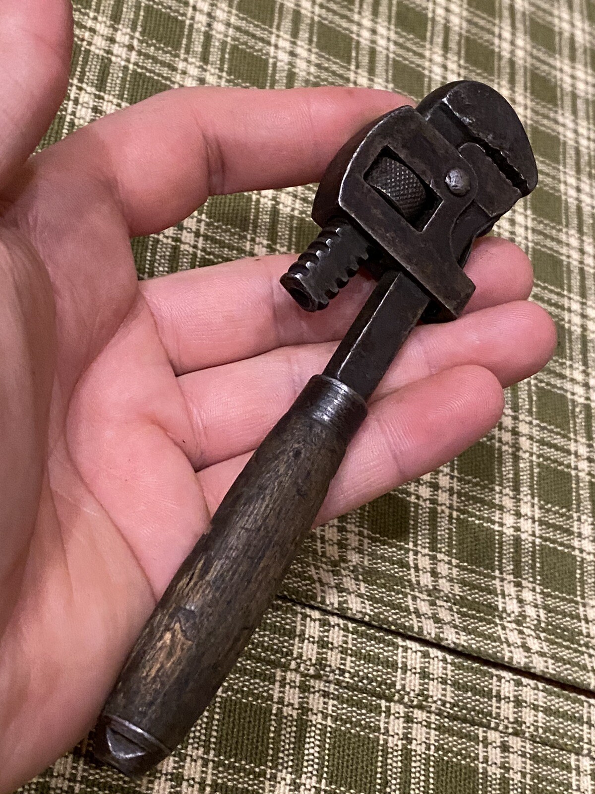 Stillson Wrench By Moore Drop Forging No. 6 6” Springfield Mass USA Antique