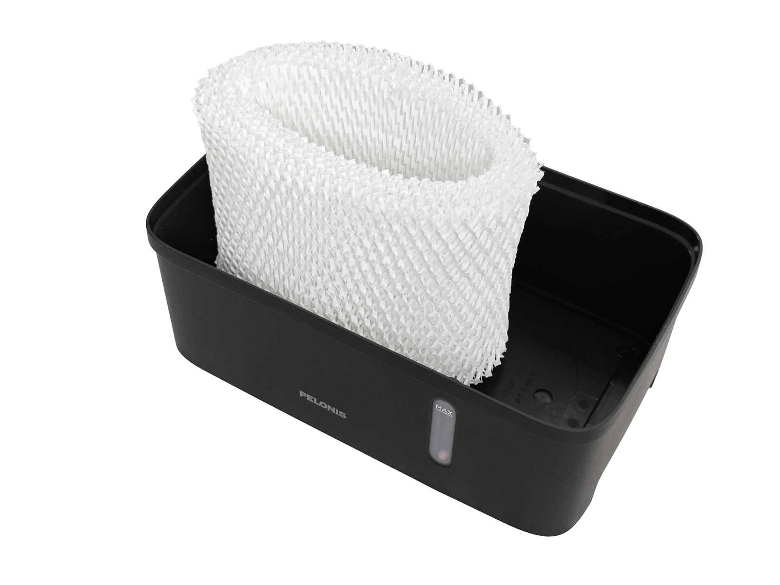 Pelonis 1 Gallon Evaporative Humidifier, Black