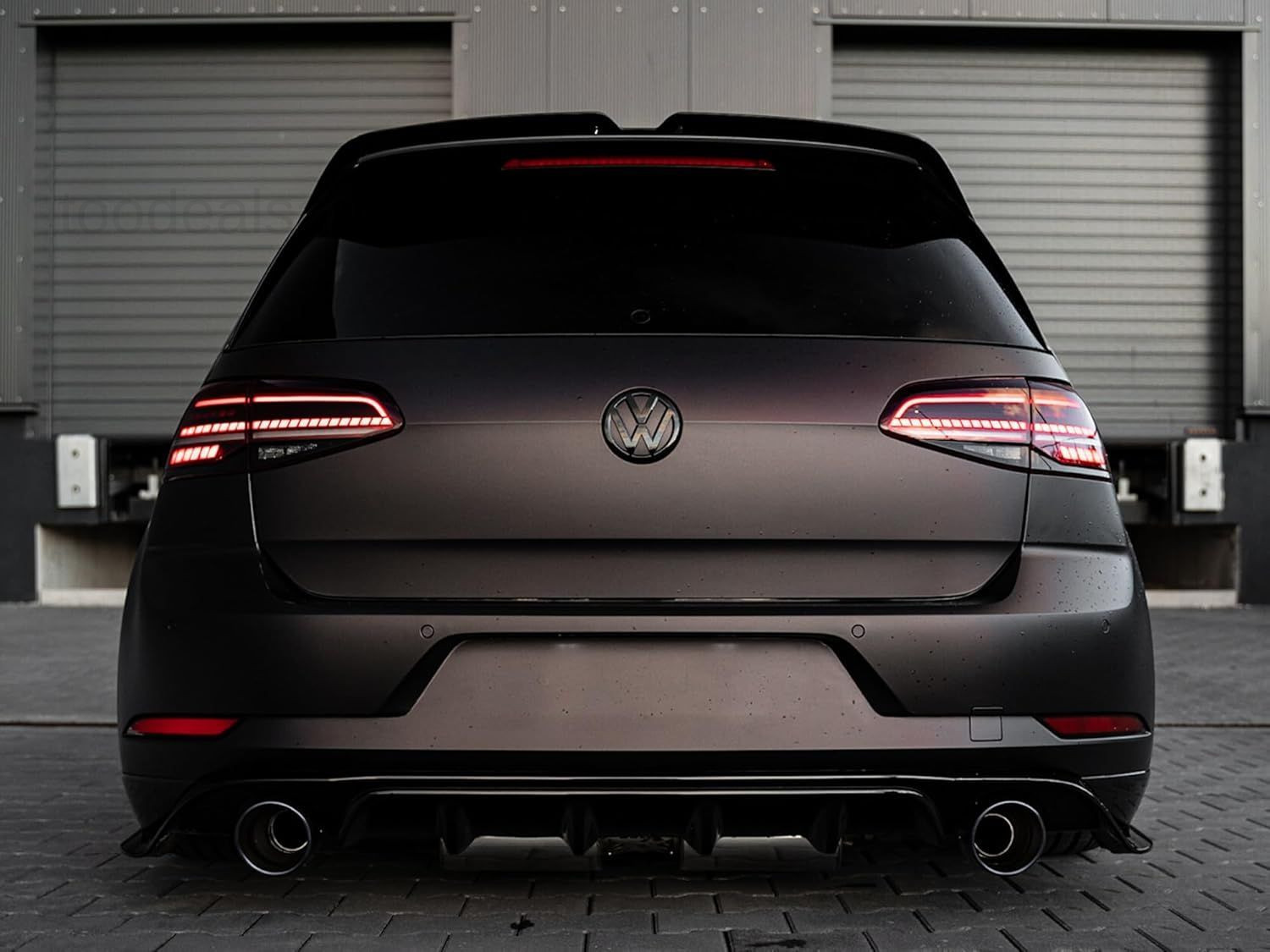 VViViD+ Matte Demon Black Premium Vinyl Wrap Film (25ft x 5ft)