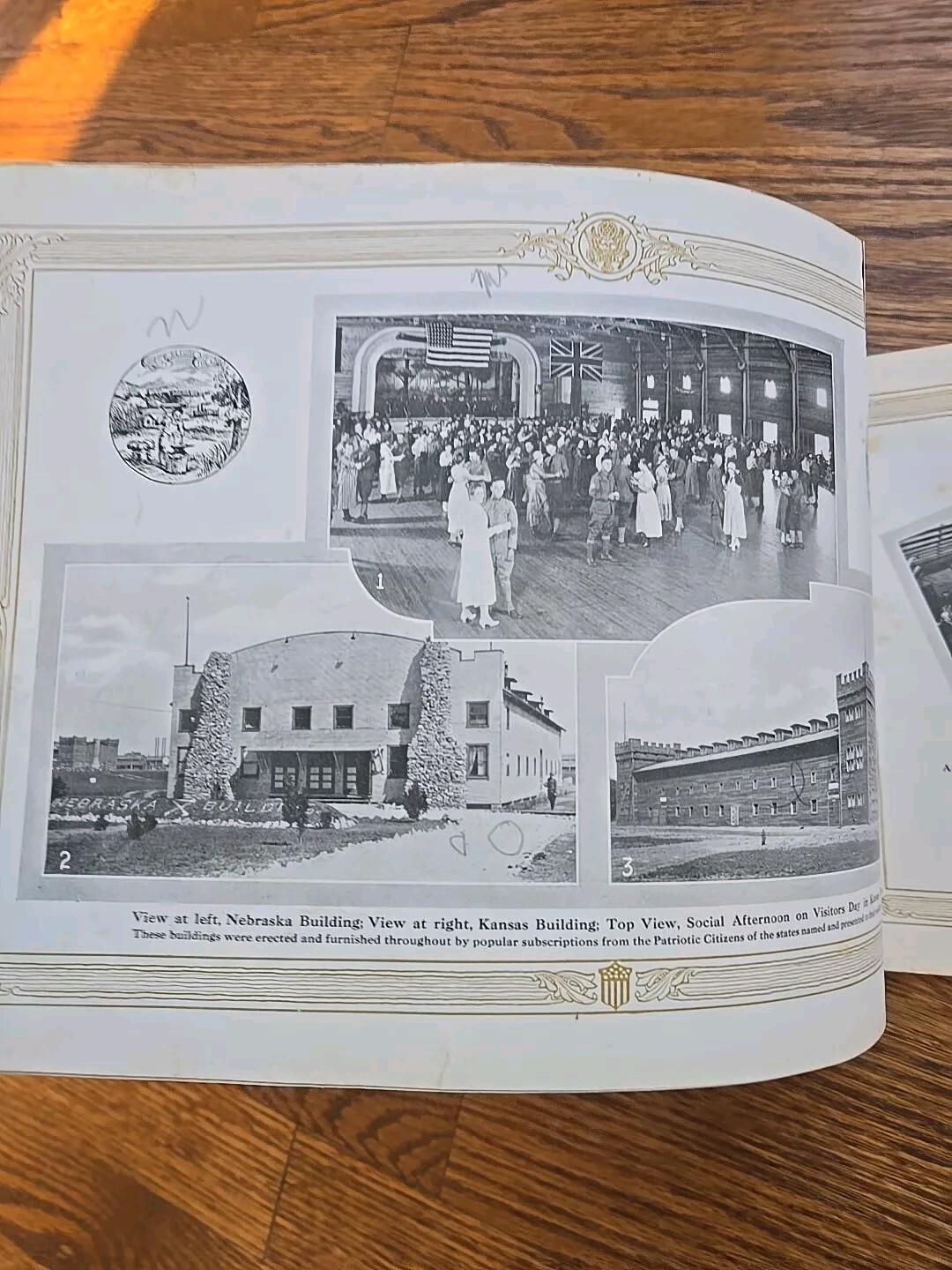 1918 Cantonment Life Camp Funston Book Magazine Kansas KS WW1 WWI