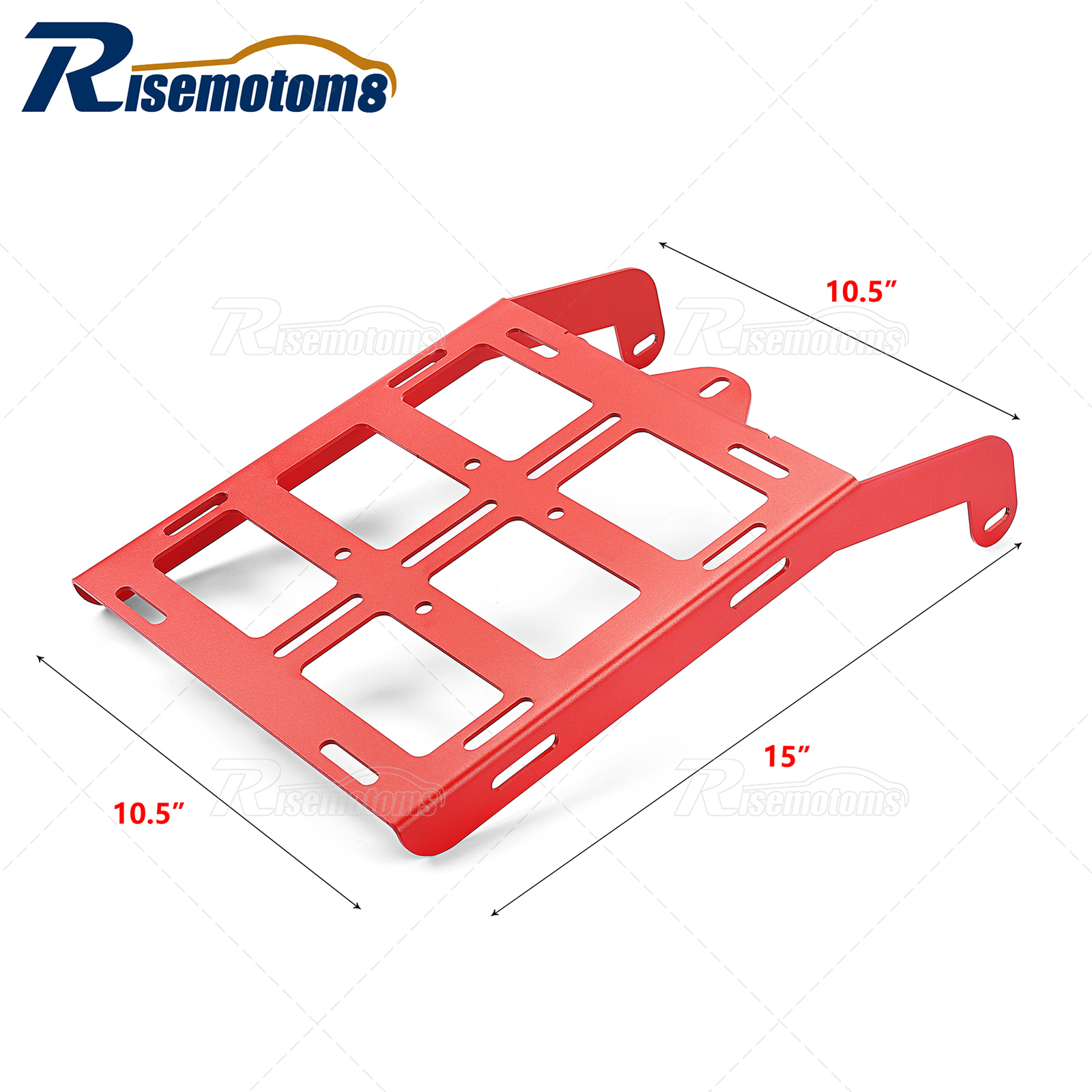 Red Luggage Cargo Rack Utility Rear Tail Holder Carrier For Honda XR650L XR250L