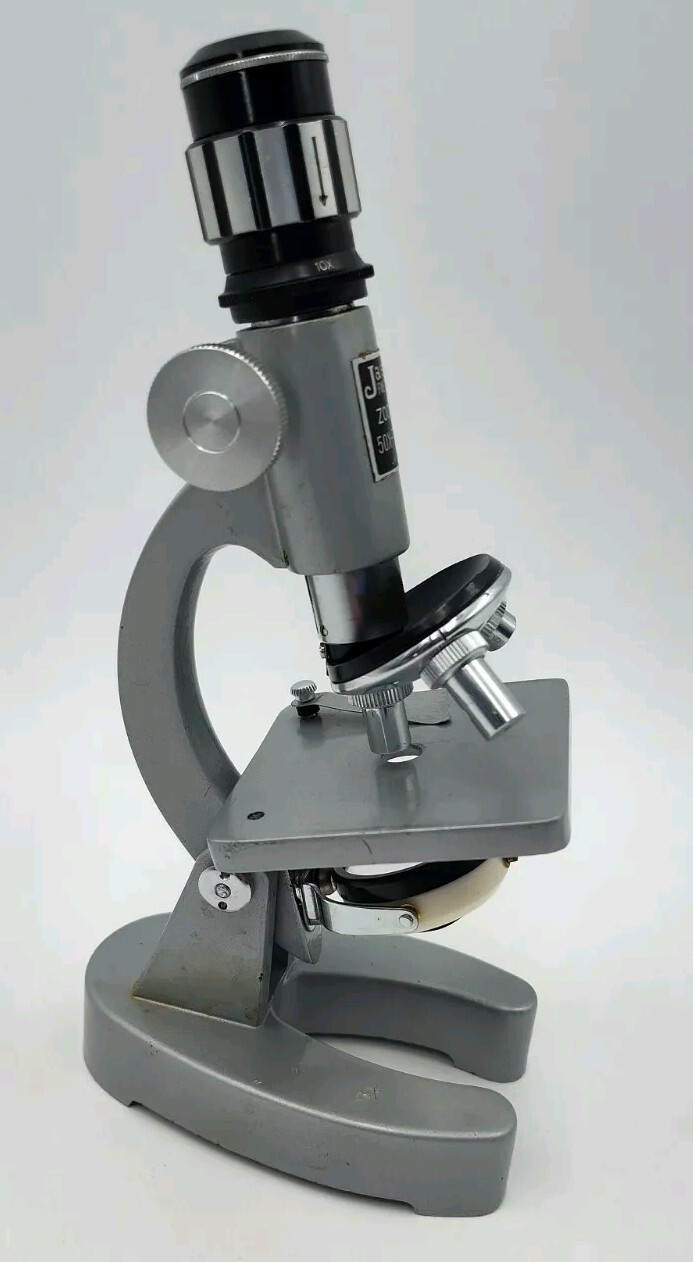 Jason Fine Quality Microscope VTG Leather Case Vintage SEE PICS📸