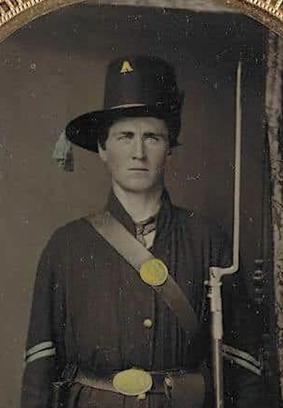 Blue Wool Hat Cord - Infantry