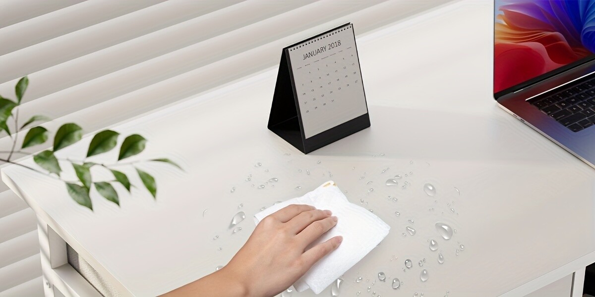 32/48-inch Computer Desk With 2 Fabric Drawers Storage, Keyboard Tray Included