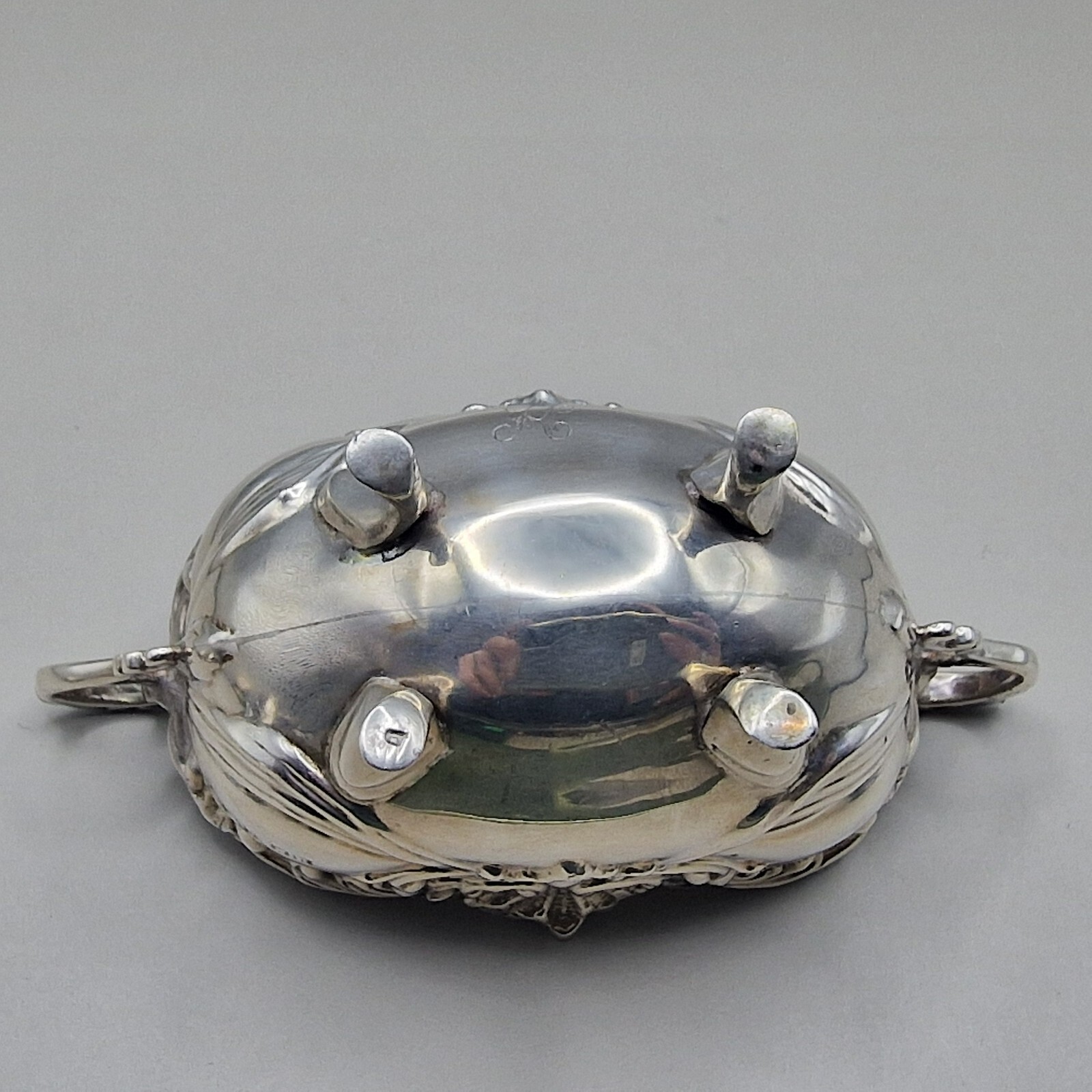 Antique Sterling Silver Salt Cellar by Henry Matthews 1906