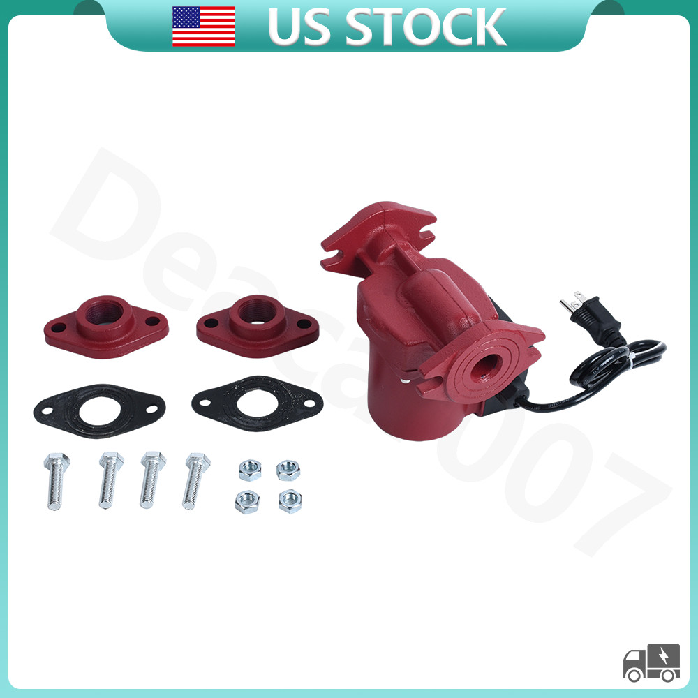 Cast Iron Circulator Pump 115V 1/3 HP Cast Iron For Grundfos 95906630 UPS26-150F