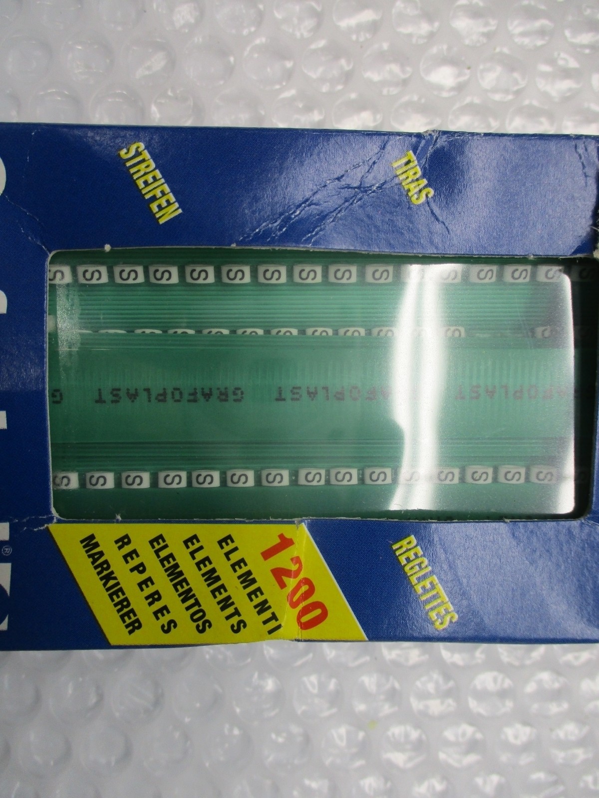 GRAFOPLAST 117MSSBW MARKER PKG OF 50 NSMP