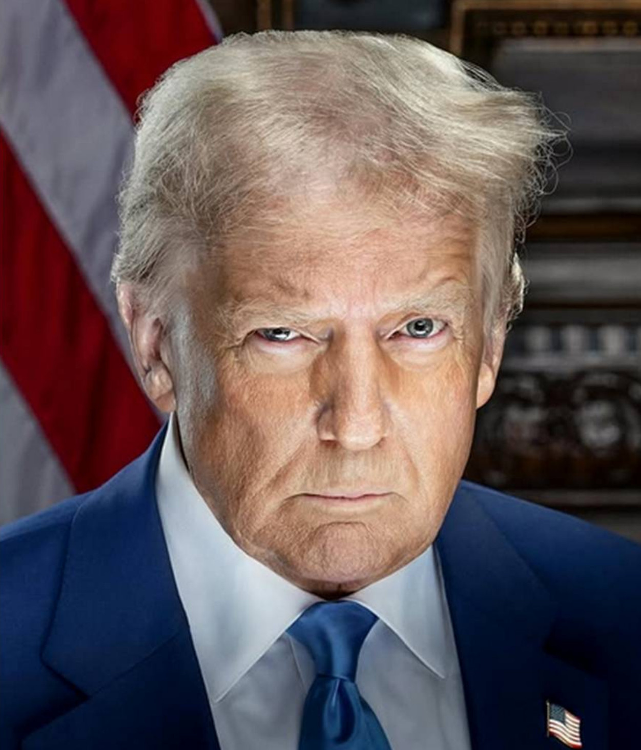 DONALD TRUMP new official Portrait 8x10 photo print 47th president