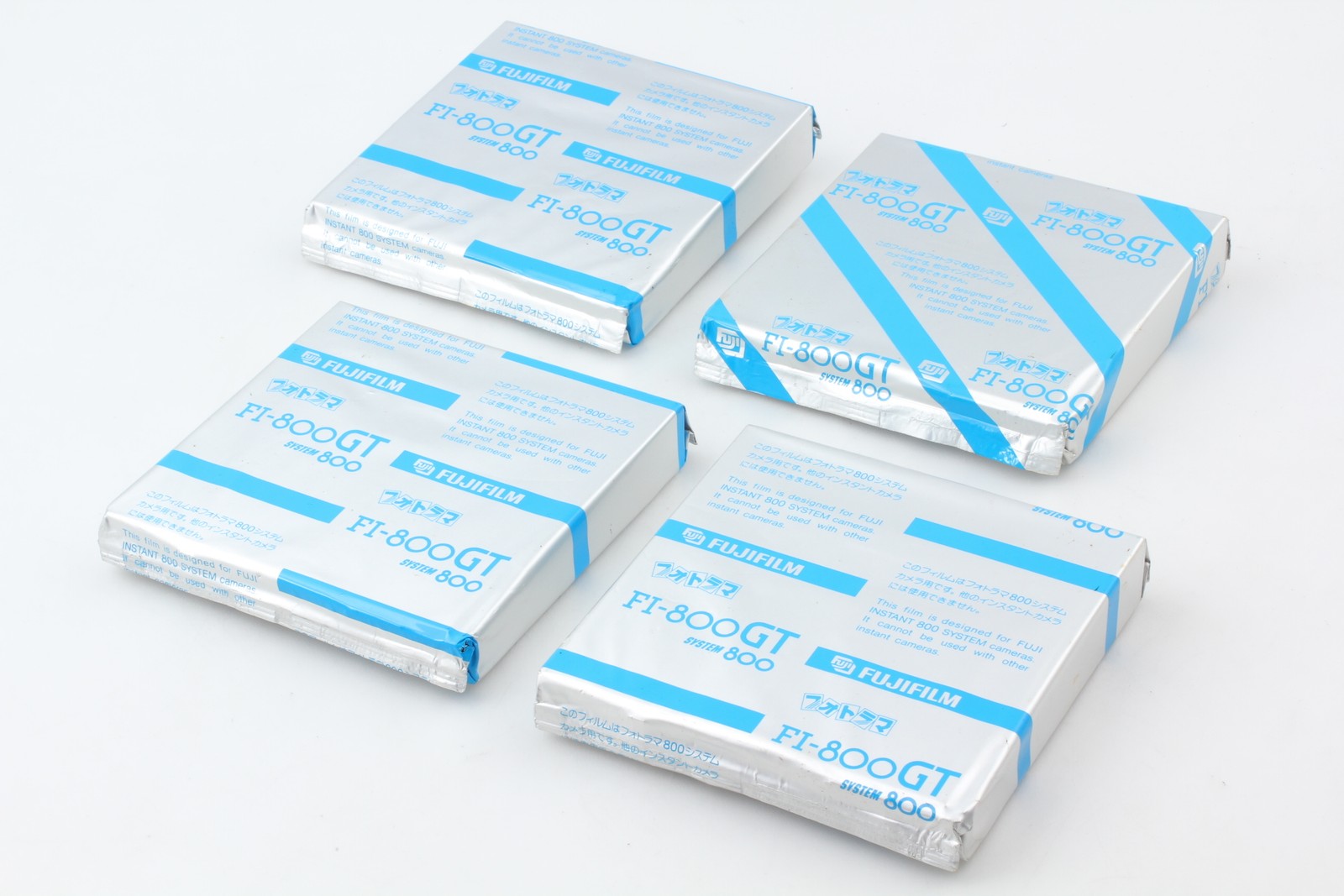 4 Lot [Unused] Fujifilm FI-800GT Instant Color Film Fotorama From JAPAN