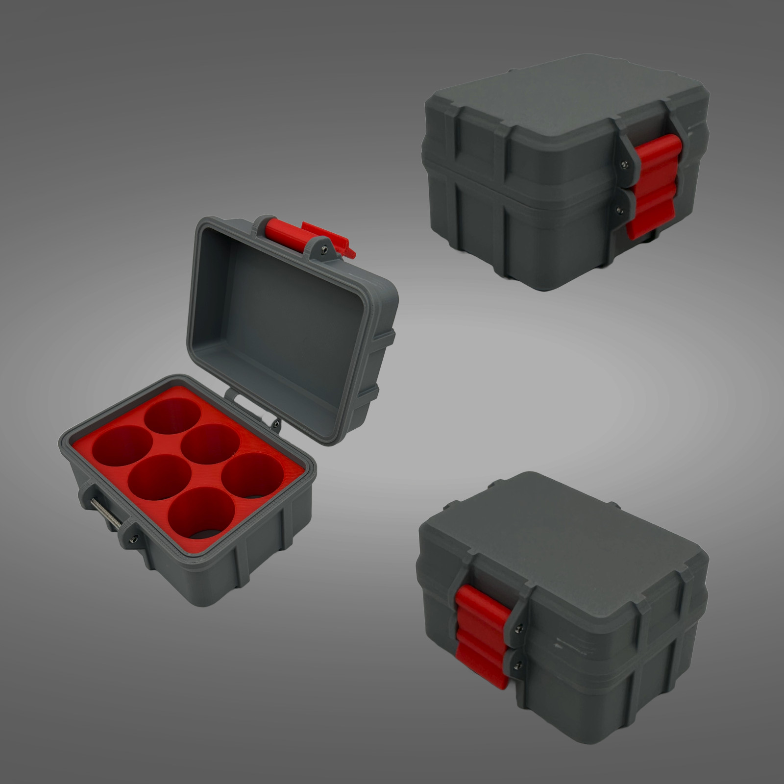 10ml Vial Storage Case – TRT & HRT Organizer | 6–50 Slot | Fits 55mm x 24mm