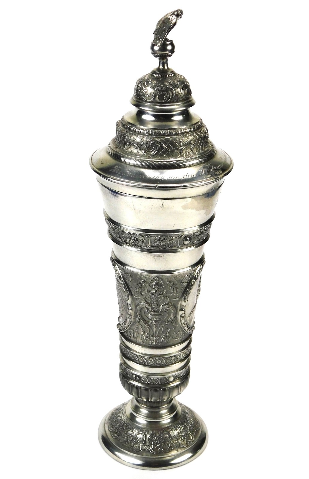 Antique German Germany WW1 Presentation Stein Cup Goblet