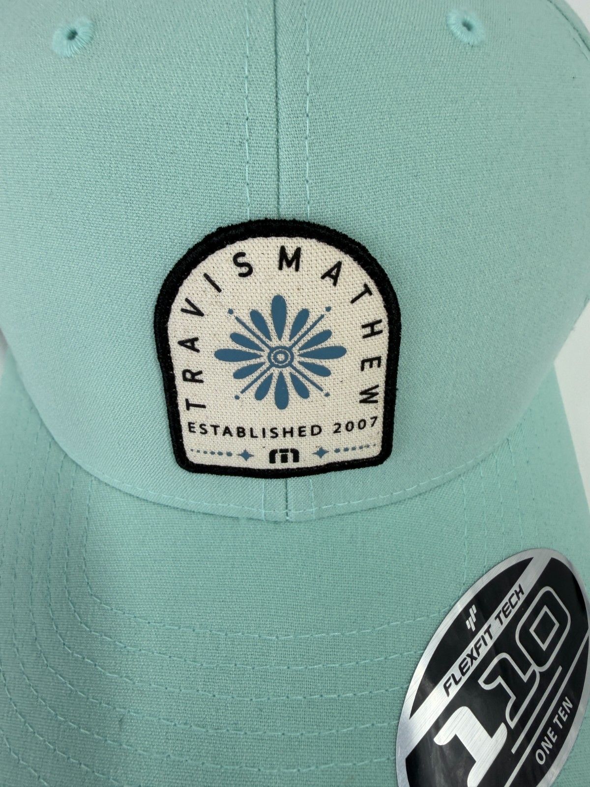 Travis Mathew Golf Mens Turquoise Loyalty Points Snapback Hat Cap New OSFM