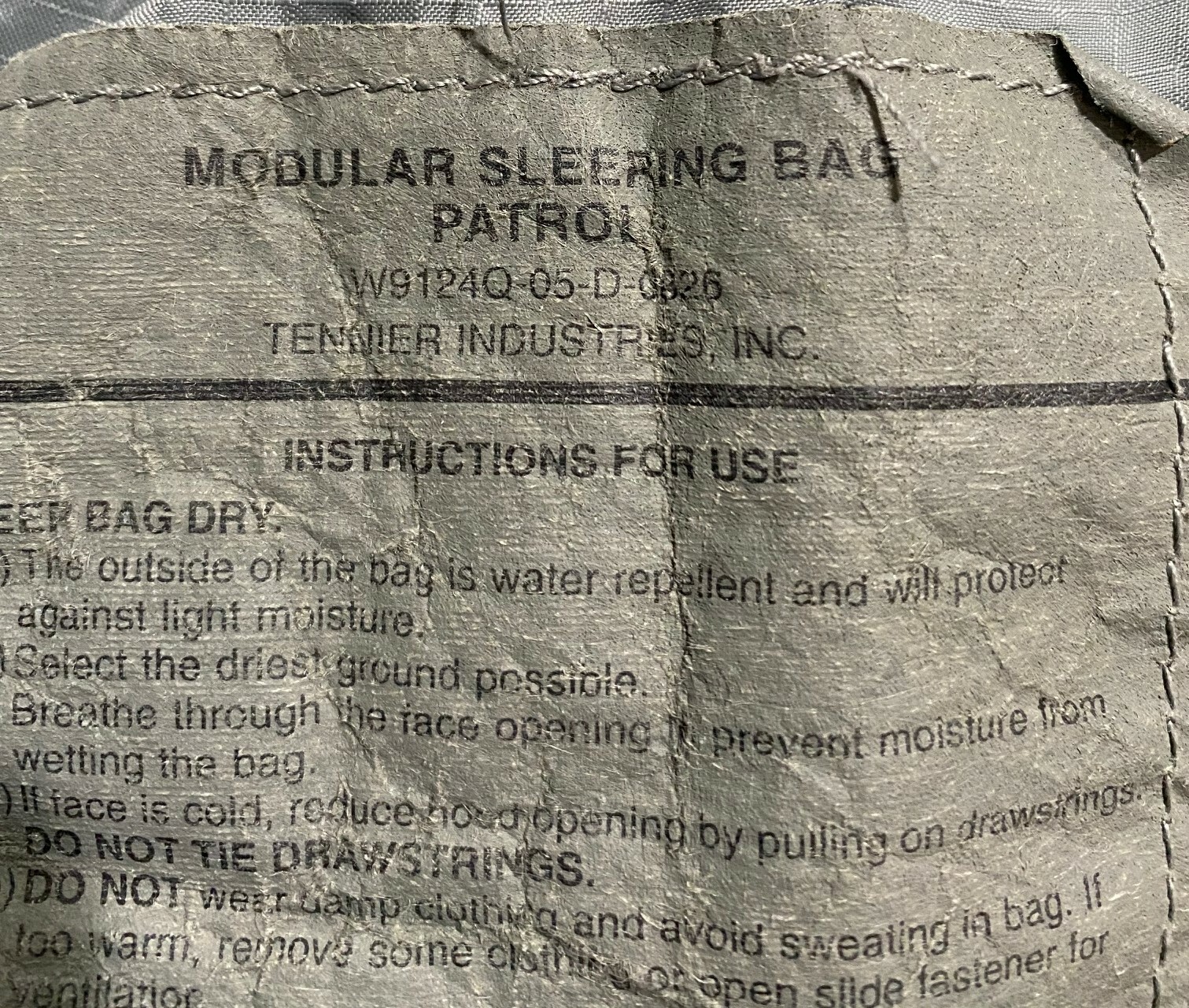 USGI MSS Modular Sleep System 5 Piece ACU