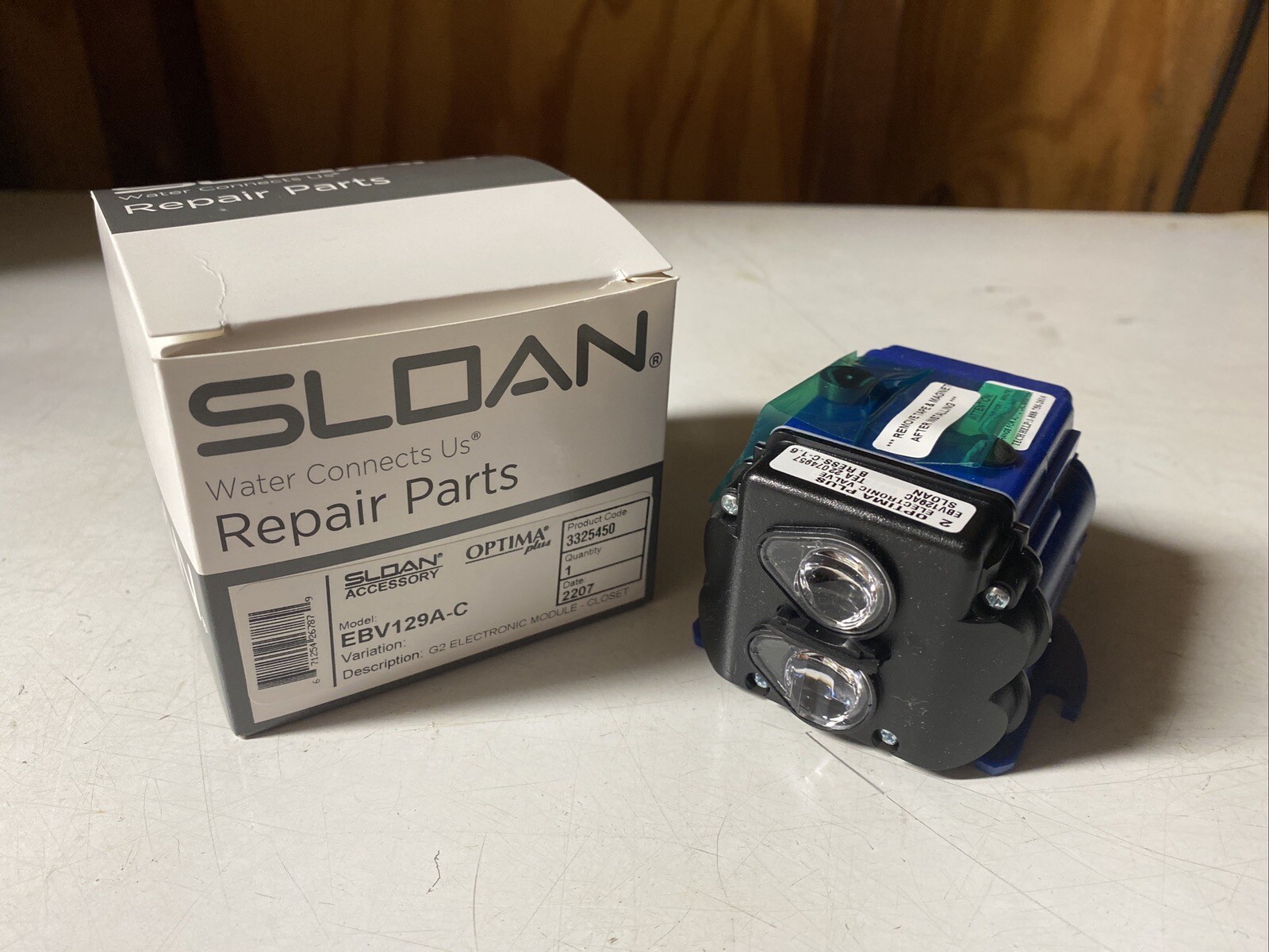 Sloan EBV-129A-C G2 Electronic Module, Water Closet
