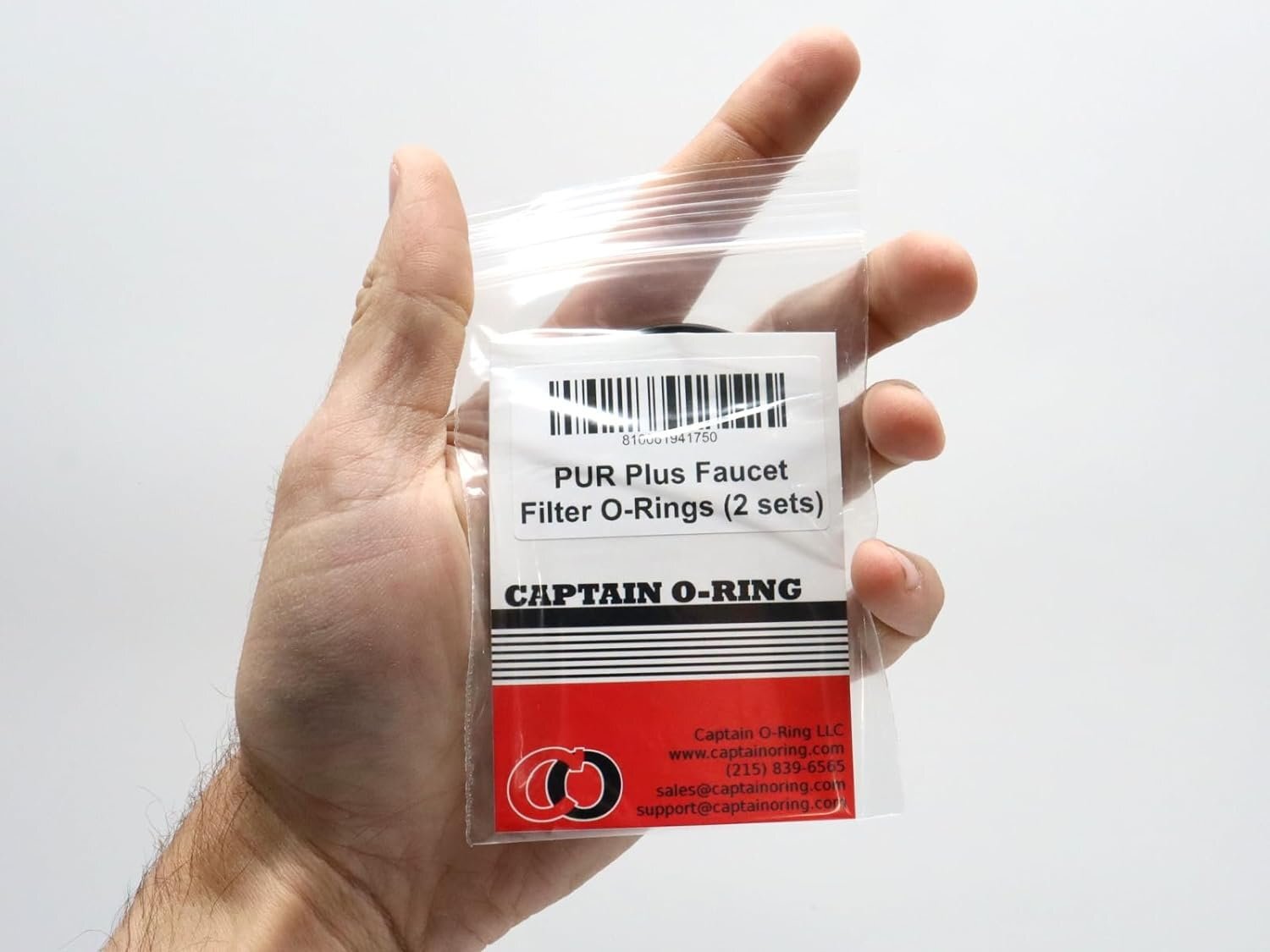 Captain O-Ring – Replacement O-Rings for PUR Plus Sink Faucet Filters (2 Sets)
