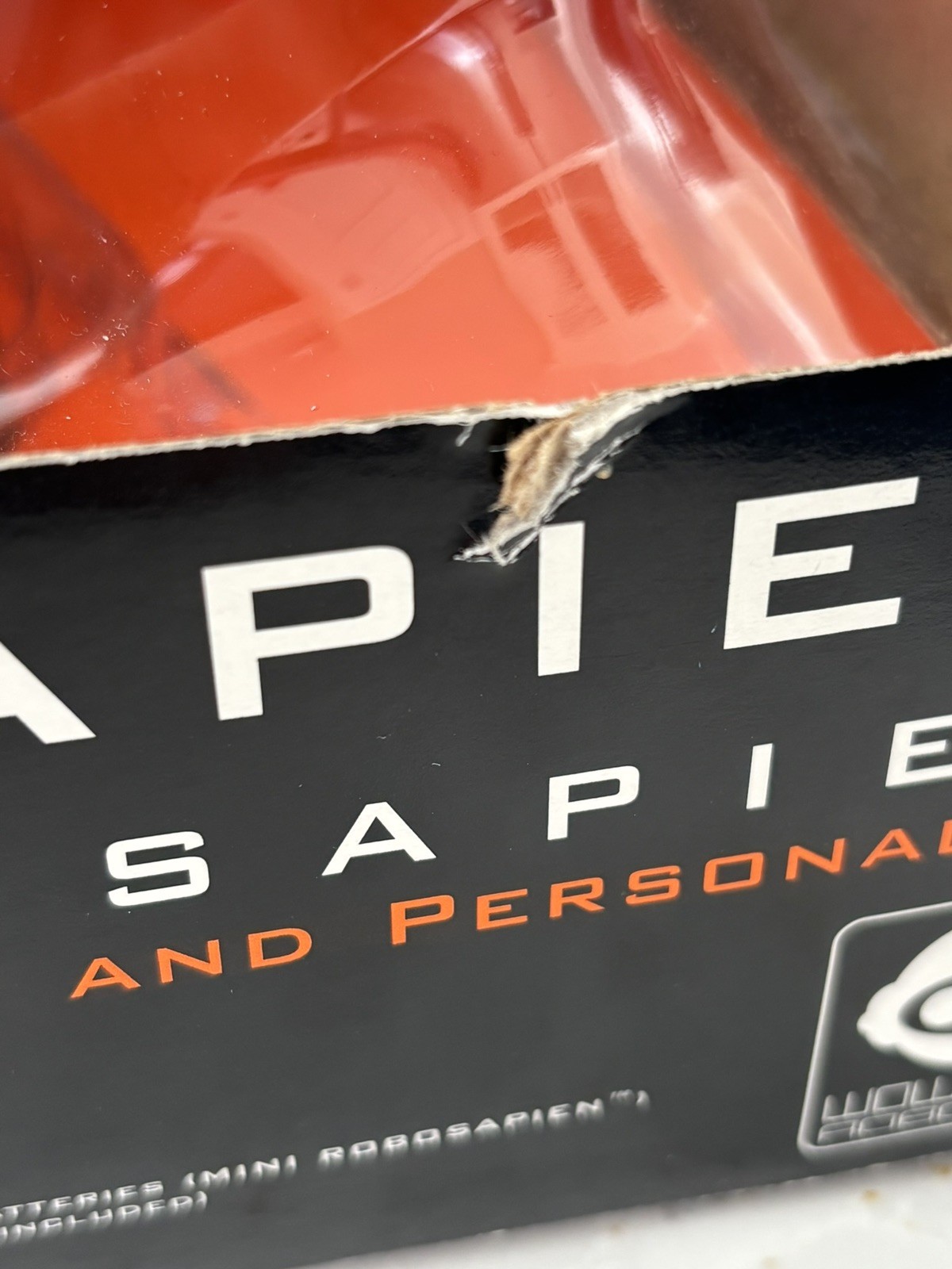 NEW 2005 WowWee Robonetics Robosapien & Mini Combo Set- Metallic Red Chrome Rare