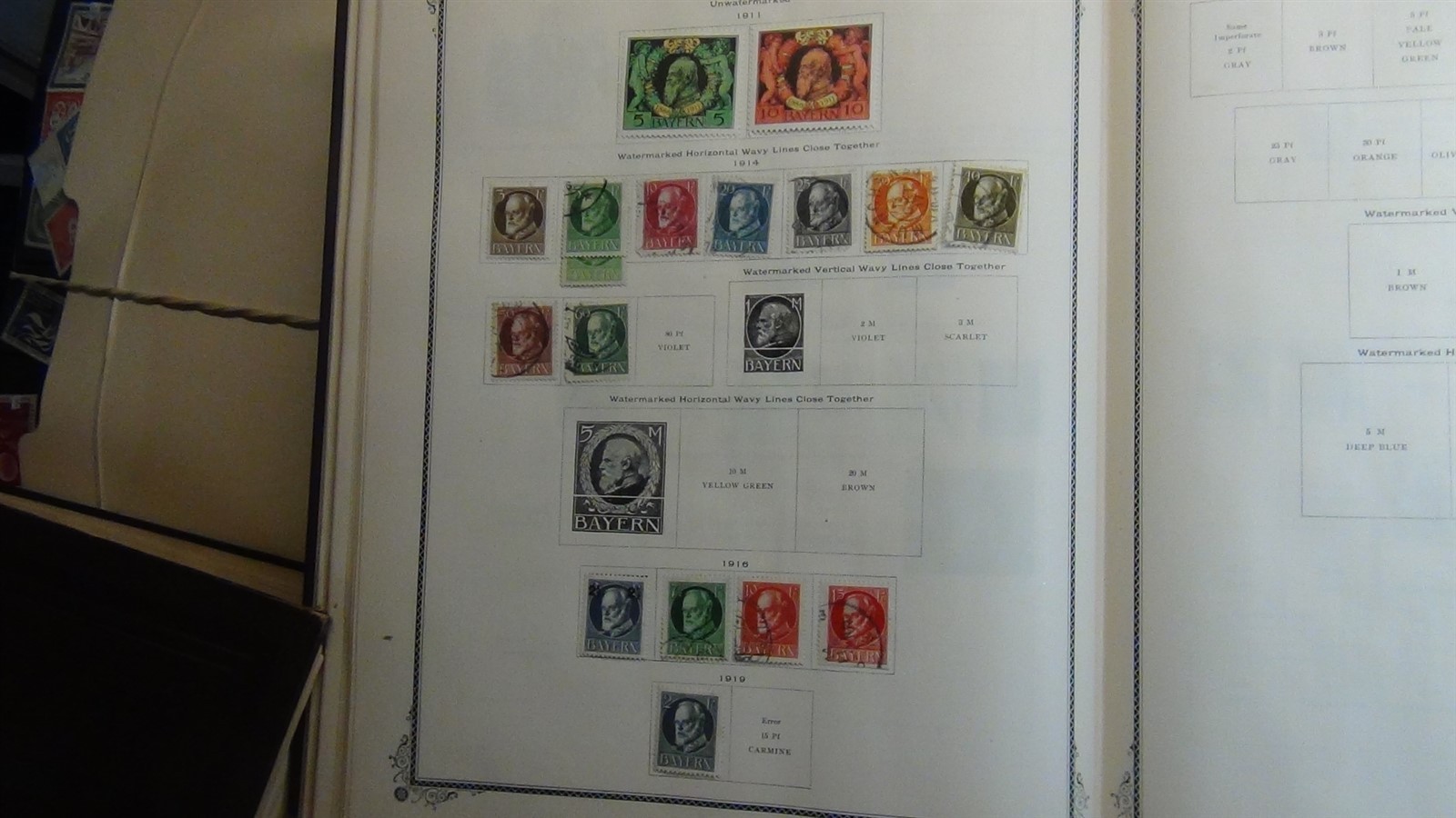 Stampsweis WW collection in Brown Scott Int'l 1901-1920 est 2715 stamps