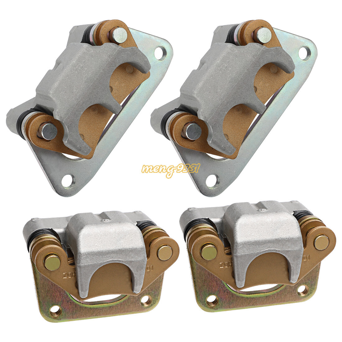 Rear & Front Brake Calipers for Polaris RZR 800 2008-2014 RZR S 800 2009-2014