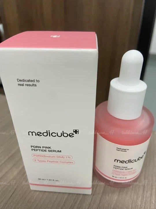 'Medicube PDRN Pink Peptide Serum 1.01 fl oz– SALMON DNA For Anti-Aging Care