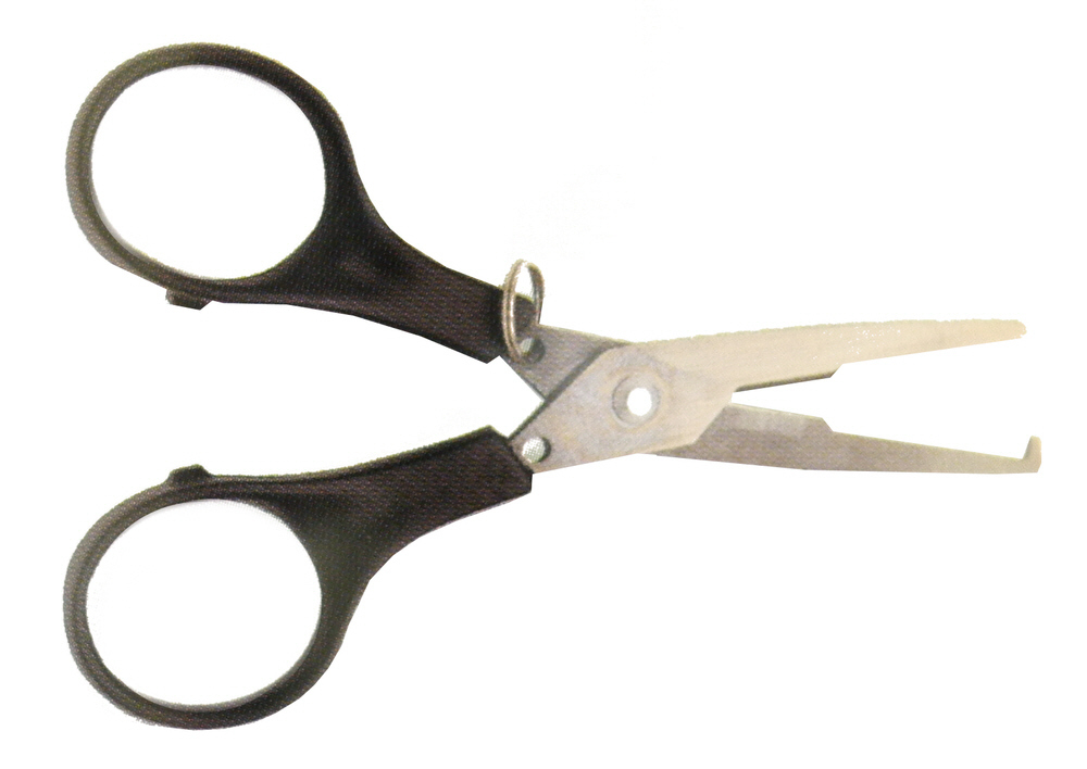 P Line Braided Line Scissors w/ Split Ring Remover - Braid Fishing Line Scissors