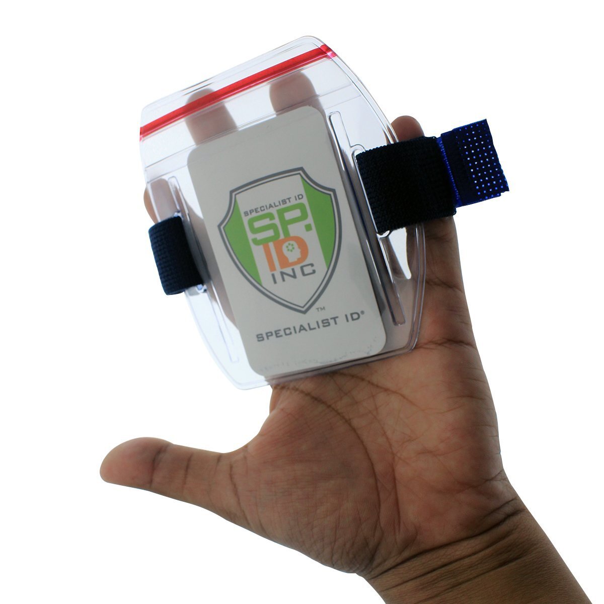 Heavy Duty Waterproof Armband ID Badge Holder / Season Lift Ticket Arm Ski Pass