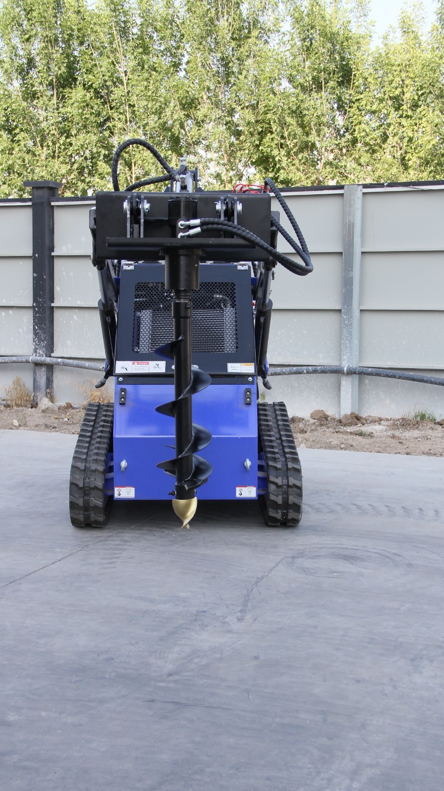 Hydraulic Auger Post Hole Drill for Mini Skid Steer Loader