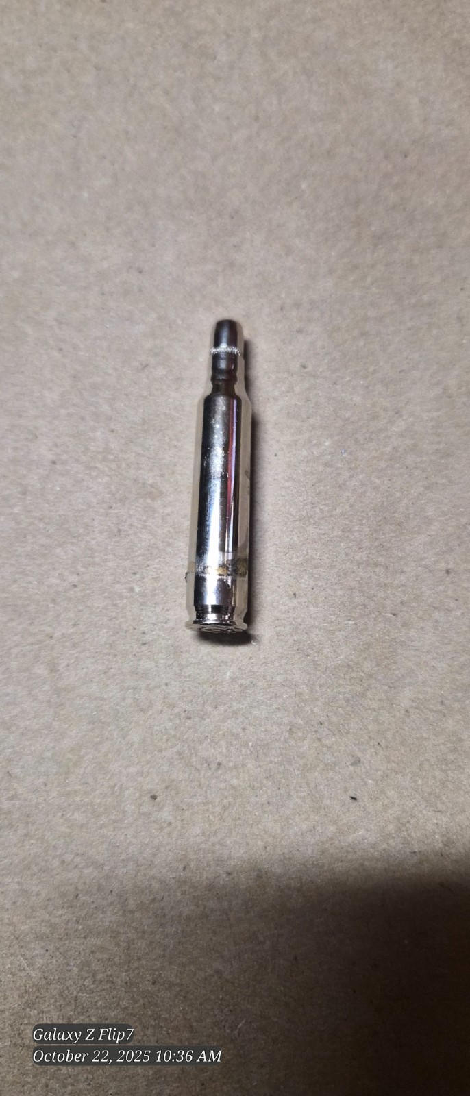 Metal Bullet Belt - Nickel & Copper -Real-Full Metal Jacketed bullets.