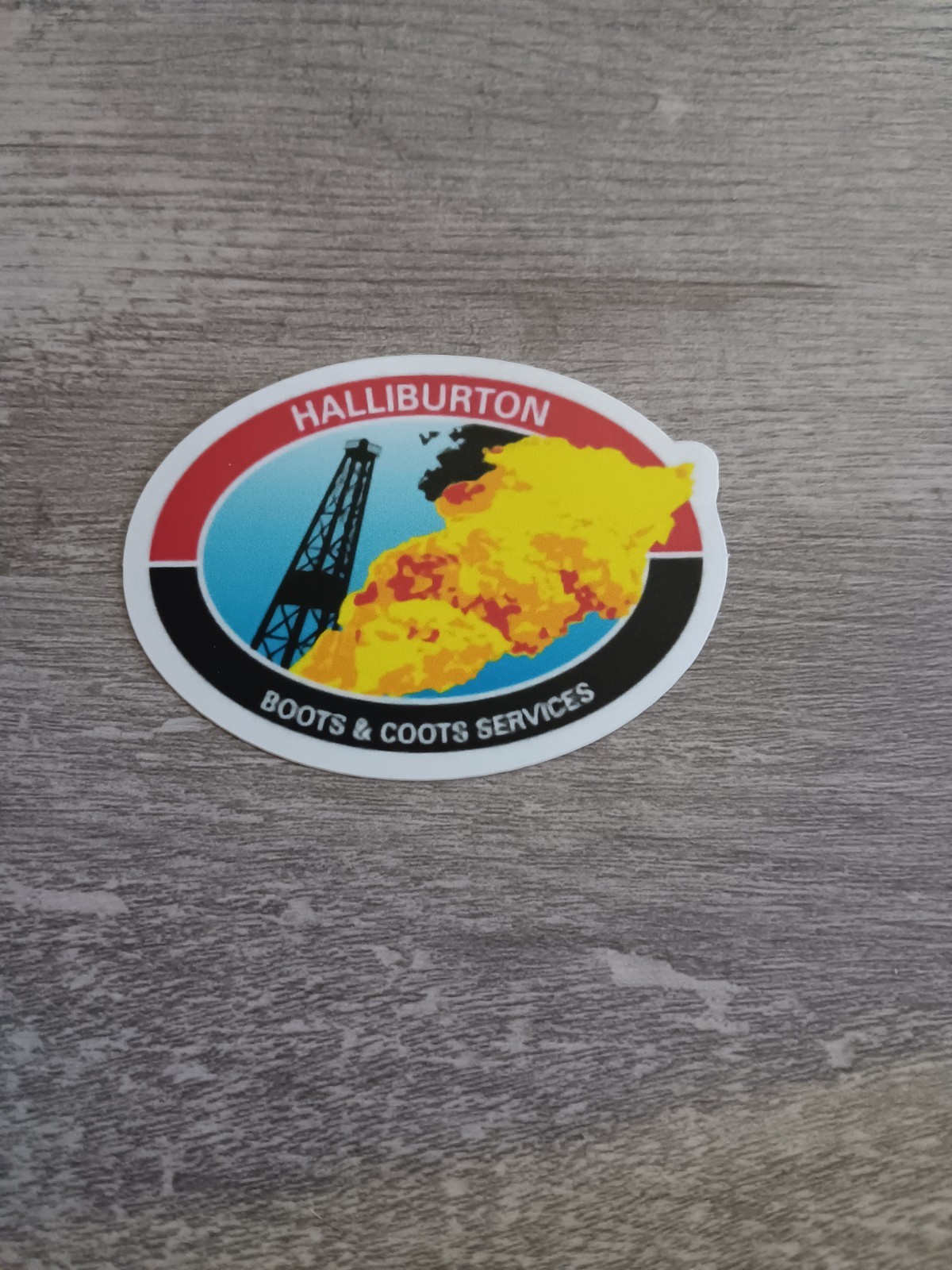 oilfield sticker Boots & Coots