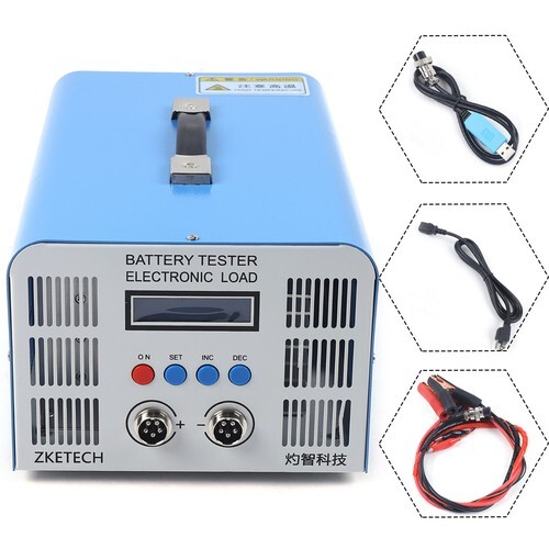 Ebc-a40l High Current Lithium Battery Capacity Tester 200W Charge & Discharge