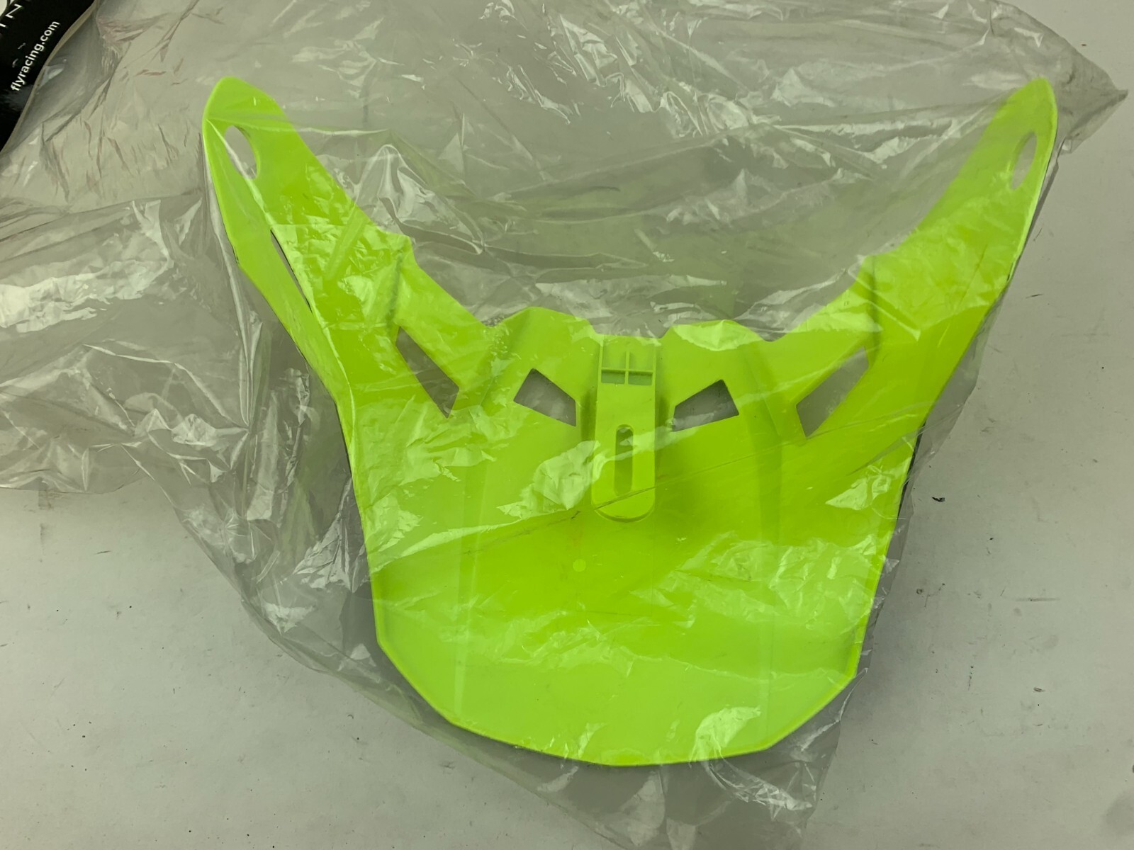 Fly Racing Formula Helmet Replacement Visor Black/Hi-Vis - Med-Large - 73-47204M