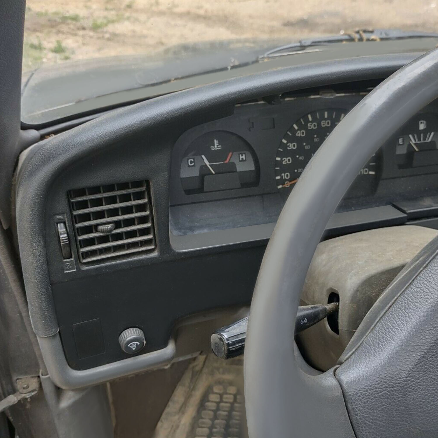 Top Dash Pad Dashboard Dark Gray For 89-95 Toyota Pickup/4Runner 55421-89108-B0