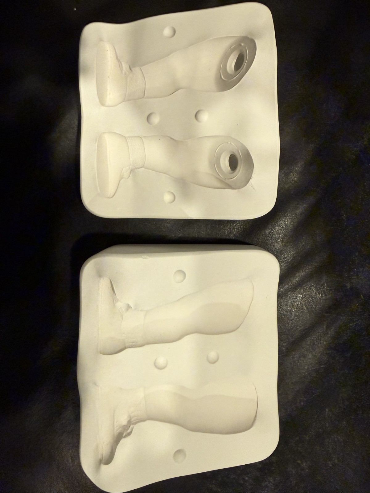 Vintage Seeley Ceramics Doll Mold 9468 Legs Edelweiss