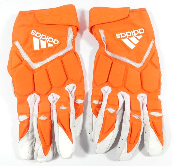 Adidas Freak AF0853 Miami Hurricanes Team Issued Football Gloves Size XXXL