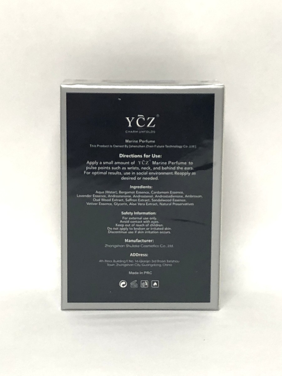 YCZ 54204 Charm Unfolds 1.7 fl. oz. Marine Perfume for Men