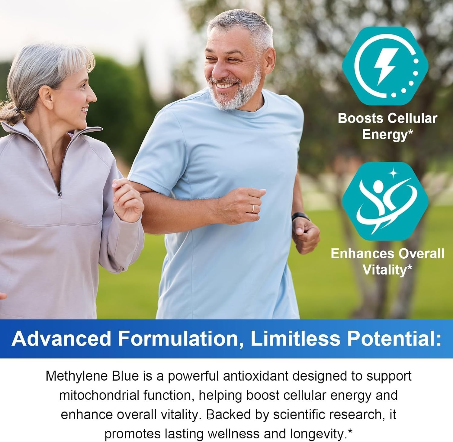 Methylane Blue 1% 60mL USP Pharmaceutical Grade 99.99% - Ultra Pure Made in USA