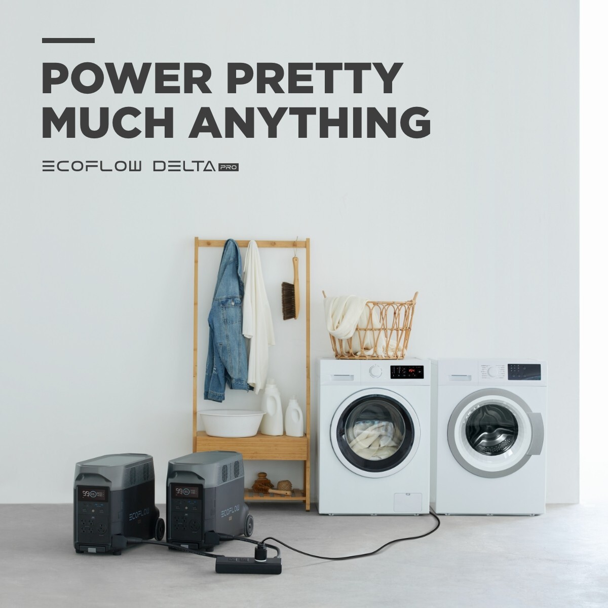 EcoFlow DELTA Pro 3600Wh Power Station Generator Certified Refurbished, LFP