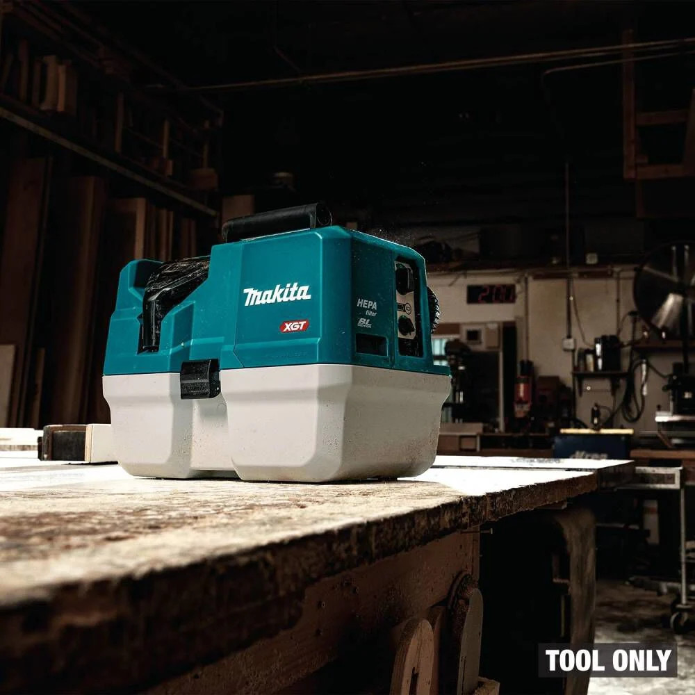 Makita 40V Max Xgt Brushless Cordless 2 Gallon Hepa Filter Wet/dry Dust
